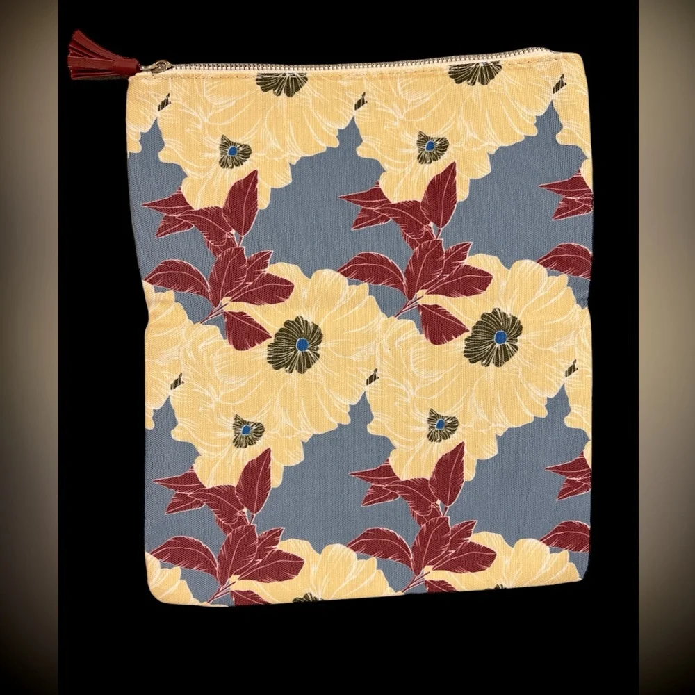 Rachel‎ Pally Fold-Over Floral Clutch Purse Bag Shop New with Duster